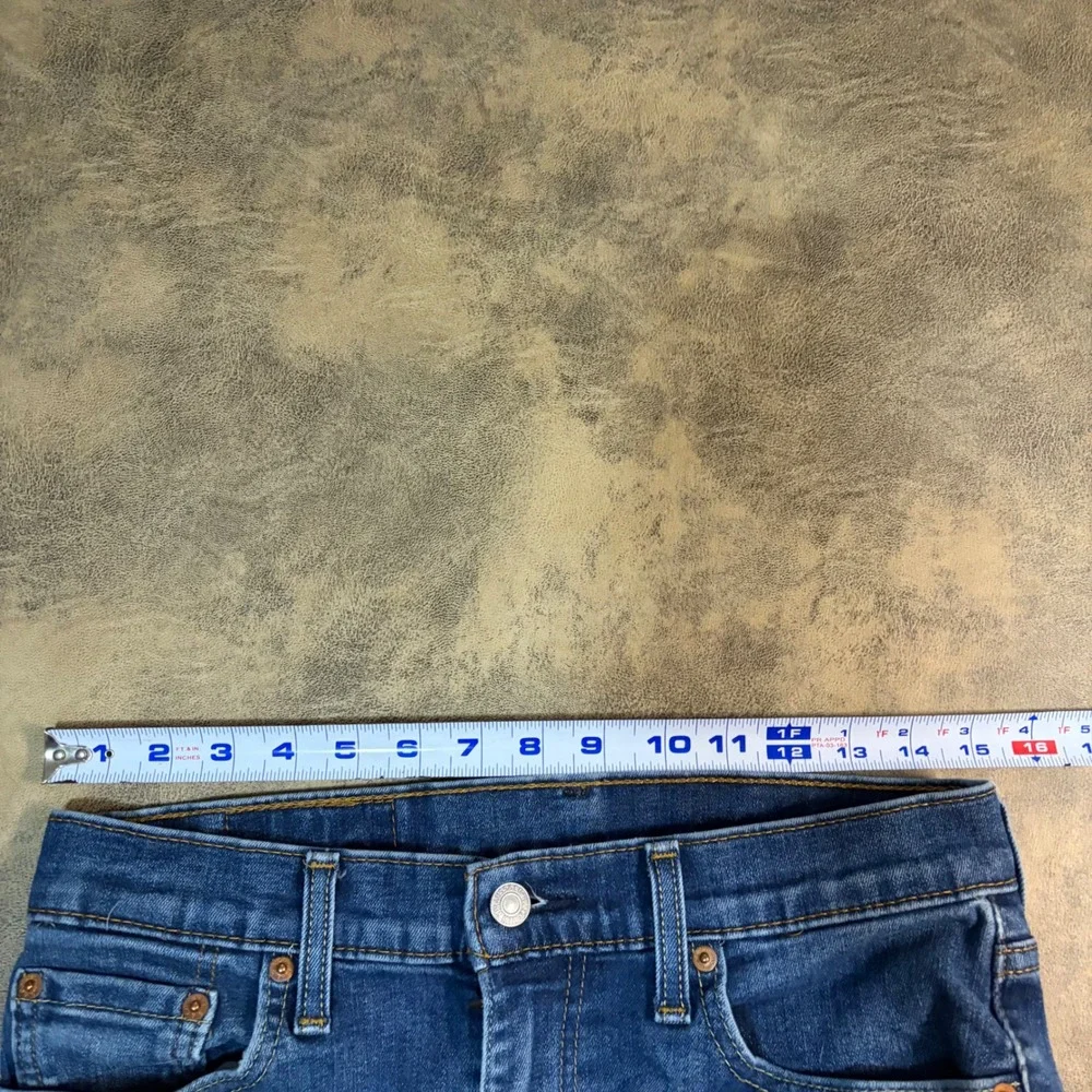 Levi 512 Slim Taper Jeans Mens 30x30 Blue Medium Wash Denim 1285